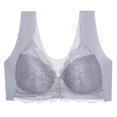 thumbnail image 5 of Womens Bras No Underwire Front Closure Wire Push up Bra Womens No Steel Ring French Womens Front Close Bra T Back Plus Size Seamless Unlined Bra For Large Bust, 5 of 5