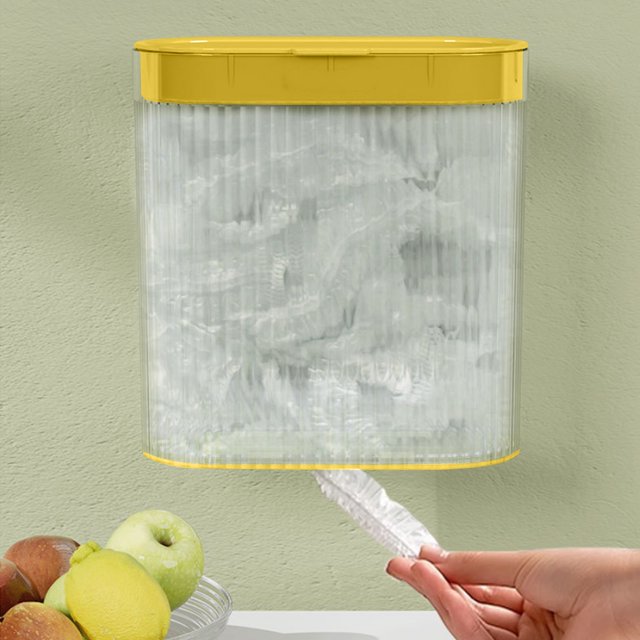 Suncoda, Organization and Storage Kitchen Wall Mounted Large Capacity Disposable Refrigerator Food Preservation Bag Storage Box Kitchen Preservation Film Cover Storage Box