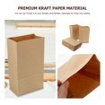 thumbnail image 3 of OUNONA 100 Pcs Sacs Alimentaires en Papier pour Restaurants Résistants à l'Huile, 3 of 8