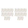 thumbnail image 4 of Ruiboury 10piece Elastic Fit For All Feet Shape Extra Thick Socks For Breathability Sweat-absorbing Breathable Exquisite Craft White 2Set, 4 of 6