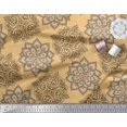 thumbnail image 3 of Soimoi Rayon Fabric Floral Mandala Print Fabric by Yard 42 Inch Wide, 3 of 3