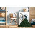 thumbnail image 2 of Ahgly Company Machine Washable Indoor Round Transitional Green Area Rugs, 5' Round, 2 of 7