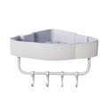 thumbnail image 1 of MOPOOR Multifunctional Shower Shelf Organizer Rack, Self Adhesive Bathroom Shelves Basket, Home Farmhouse Wall Inside Organization and Storage Decor Accessories, Camper Apartment Essentials, 1 of 3