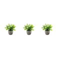 thumbnail image 1 of Decodeary Green Eco-friendly Artificial Money Tree In Pot Long-lasting Durability Realistic Appearance white babysbreath 3Set, 1 of 6