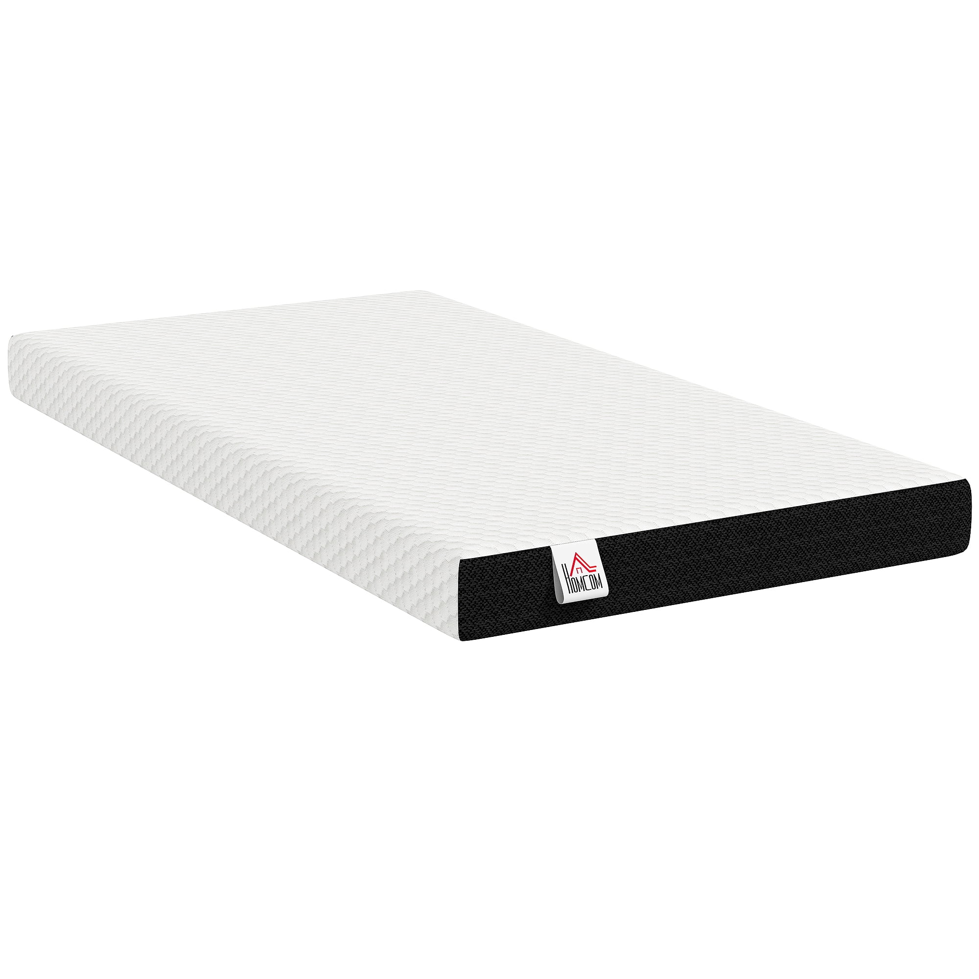 HOMCOM Twin Mattress, 6 Inch Memory Foam Mattress in a Box, Medium Firm