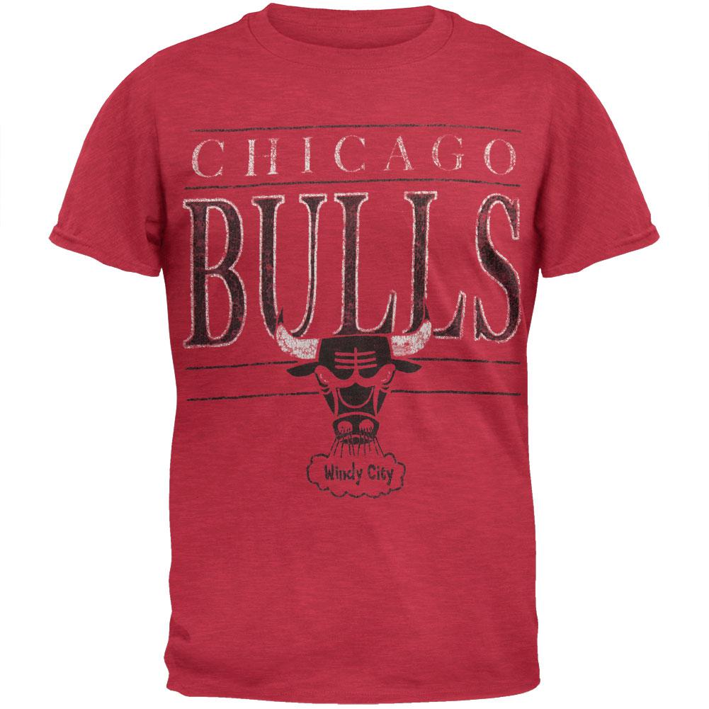 Chicago Bulls - T-Shirt Logo Ville Vent Vieillie