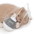 thumbnail image 3 of Catit PIXI Spinner Electronic Cat Toy, White & Grey, 3 of 8