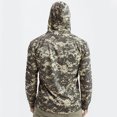 thumbnail image 3 of Yuyuzo Chandails en Molleton à Capuche pour Hommes Protection Solaire Manches Longues Séchage Rapide Randonnée Pull-Over, 3 of 6