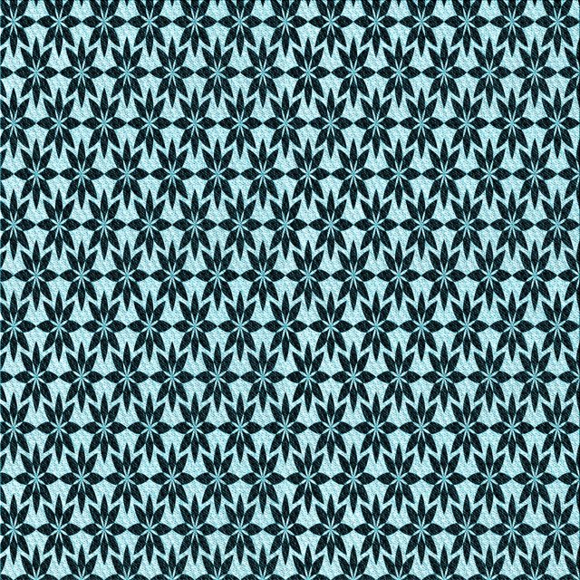 Ahgly Company Machine Washable Indoor Square Transitional Blue Lagoon Blue Area Rugs, 8' Square