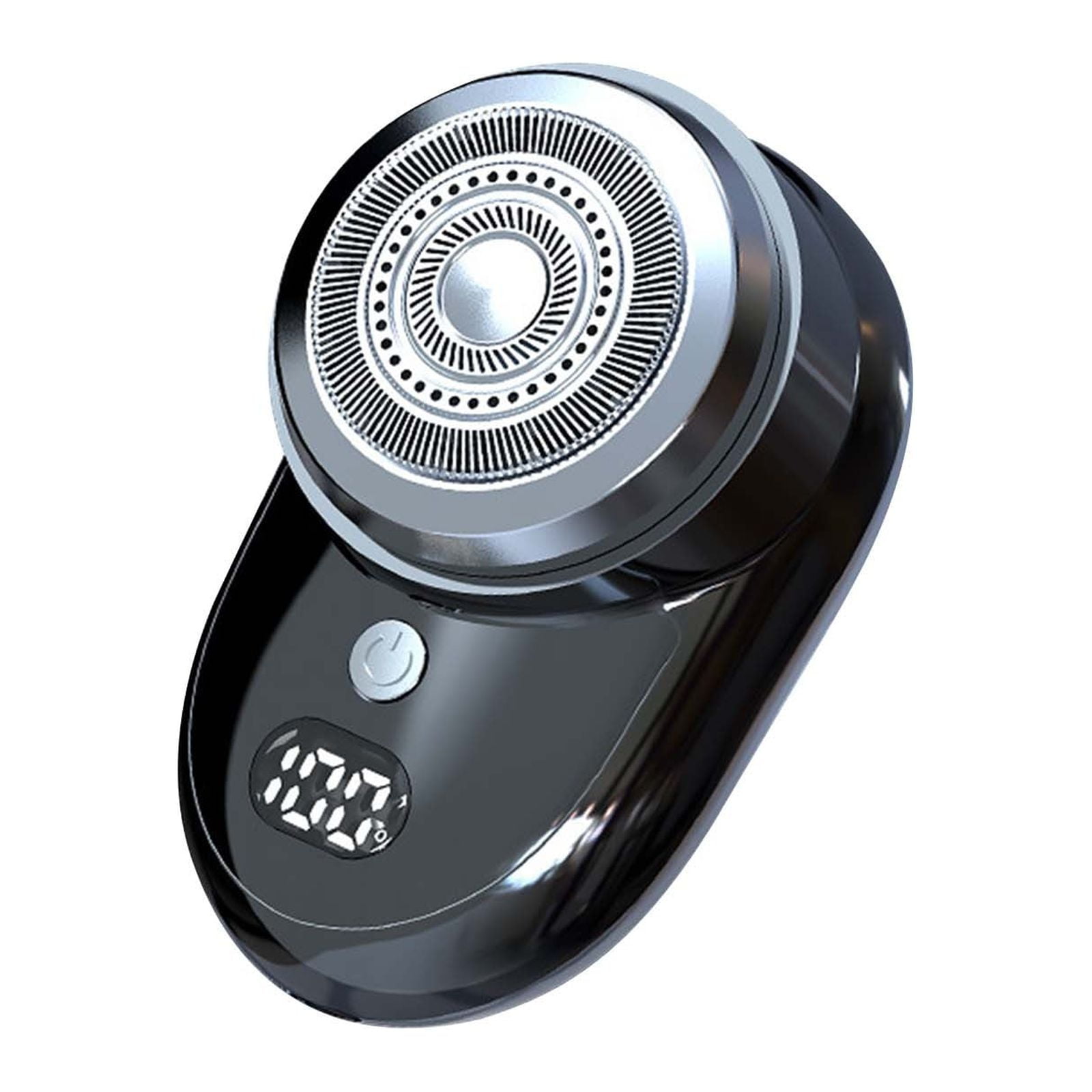 Dvkptbk Mini Elektrischer Rasierer Tragbarer Haushalt Männer Rasierer Tragbarer Reise Wasser Waschen Digital Display Rasierer