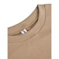 thumbnail image 3 of DYMADE Women Lace Frill Ruffle Tops Blouse Ladies Casual Jumper T-Shirts Crew Neck Tee, 3 of 5