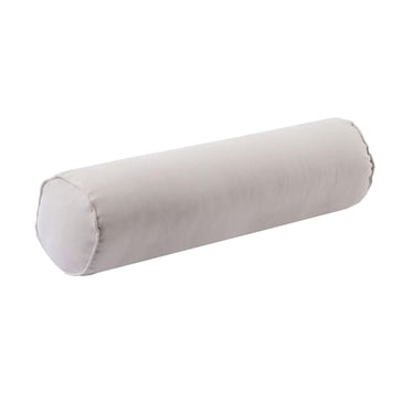 lionlar Oreiller Rouleau Cervical pour le Cou en Coton Confortable Doux Oreiller Rouleau pour Renforcer le Cou Blanc