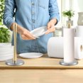 thumbnail image 1 of Kitchen Vertical Tissue Holder, Non Perforated Tissue Holder, Restaurant Roll Holder, Stainless Steel Tabletop Tissue Holder, 1 of 1
