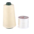 thumbnail image 1 of TISHITA 60m Hair Track Weft Weaving Sew Thread for Hair Beige, 1 of 8