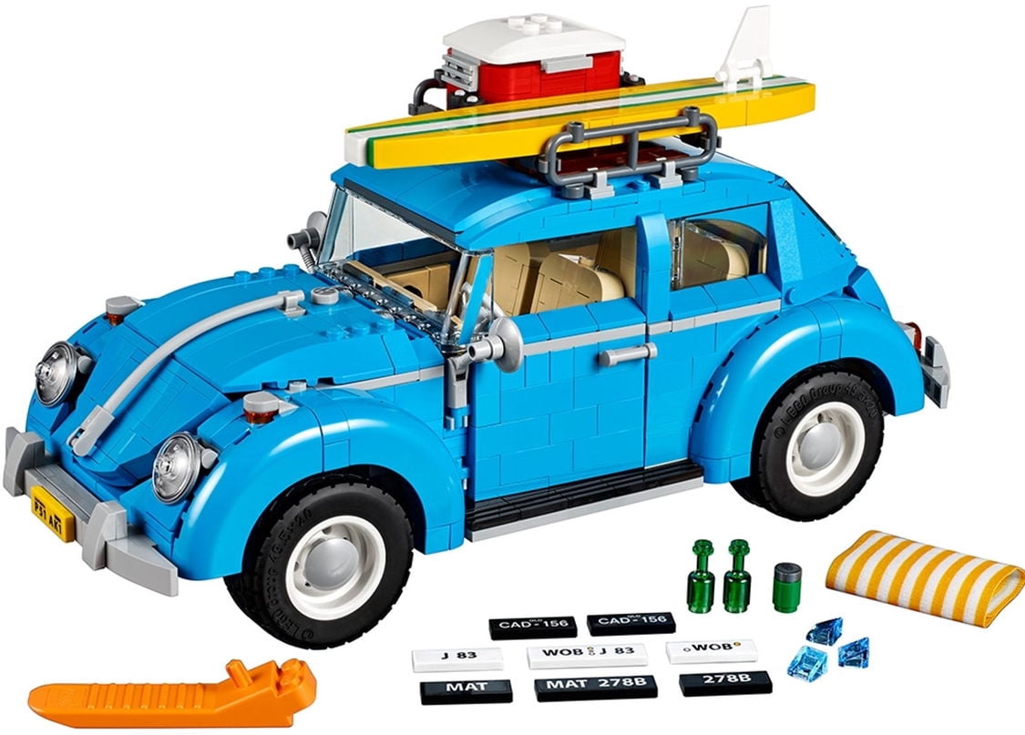 Creator Expert Beetle 10252 Construction Set (1167 Pieces) Car Building Blocks Model Car Boy Toy Christmas Birthday Gifts