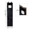 thumbnail image 2 of Hanging Storage Cabinet Organizer Durable Fabric Door Pocket For Work Gym And Locker Organization Large 527 X 118 Inches Home Textile Storage, 2 of 2