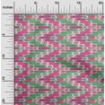 thumbnail image 1 of oneOone Polyester Lycra Fabric Chevron Kasuri Print Fabric BTY 56 Inch Wide, 1 of 4