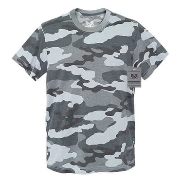 Rapid Dominance R38 - T-Shirt en Coton Camouflage Forestier, Tees-urban-2X