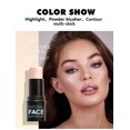 thumbnail image 4 of HOARBOEG Colorful High Gloss Stick Three Dimensional Face Priming Cream Lying Silkworm Pen Powder Blusher Stick Color Makeup Clearance Sale, 4 of 4
