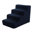 thumbnail image 4 of Dog Stairs Pet Steps Ramp Puppy Stairs Convenient Cat Stairs Dog Steps Removable 4 Steps Dark BLue, 4 of 9