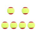 thumbnail image 3 of S SERENABLE 6Pcs Tennis Training Balls 6.4cm Diameter for Workout Enthusiasts Activities Red, 3 of 9