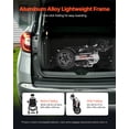 thumbnail image 4 of VEVOR Electric Wheelchair 300lbs Capacity Adjustable Backrest Foldable 13 Mile, 4 of 9