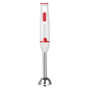LOVEVER Immersion Hand Stick Blender Electric Food Vegetable Grinder Mixer Purees Smoothies Shakes Sauces US Plug Red