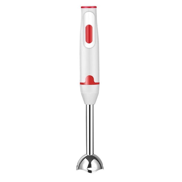 LOVEVER Immersion Hand Stick Blender Electric Food Vegetable Grinder Mixer Purees Smoothies Shakes Sauces US Plug Red