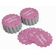 thumbnail image 3 of Inkdotpot 100 Pack Happy Birthday Favor Paper Tags Craft Real Silver Foil Hang Tags, 3 of 6