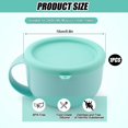 thumbnail image 2 of Silicone Lid for Dash My Mug Ice Cream Maker, 5.9in BPA-Free Ice Cream Maker Lid Replacement Silicone Bowl Covers Storage Lid Ice Cream Maker Accessories for Dash Ice Cream Maker Mug (Light Green), 2 of 7