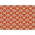 thumbnail image 1 of Ahgly Company Tapis d'Intérieur Lavables en Machine Rectangle Transitionnel Jaune Orange, 2' x 3', 1 of 7