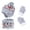 Grey, variant on Kids Winter Hats for Kids Soft Knit Beanie Warm Baby Hat Newborn Hats for Boys Baby Hats L