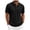 Black, variant on Zshosam Mens Shirts Casual Men's Polo Shirts Summer Short Sleeve Golf Shirt for Men Button Collar T-Shirt Dry Fit Casual Work Athletic Tee Shirts Size XXL,(Dark Green XXL)