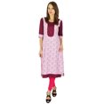 thumbnail image 1 of Phagun Kurti Ethnique Indienne en Coton, Kurta Bollywood de Designer, Tunique Robe pour Femme, 1 of 5