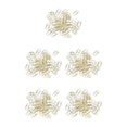 thumbnail image 2 of Ruiboury 100x Paper Clips Cute Metal Paperclips Notebook for Office School Gold 20mm 5Set, 2 of 6