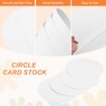 thumbnail image 3 of 24 Pcs Circle Card Stock, 6.7 Inch Cardstock Paper Circles for Craft, White, 3 of 7