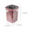 thumbnail image 3 of TIELUTT Airtight Food Storage Containers Set with Lids Kitchen Pantry Organization Storage Kitchen Freezer Storage Airtight Food Container Storage with Lids for Organizing Small Glass Containers, 3 of 3
