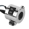 thumbnail image 4 of Horn Switch, Easy Installation Black And Silver Motorbike Switch, ATV For Electric Scooters Motorcycles Off-Road Vehicles, 4 of 8
