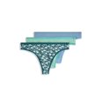 thumbnail image 1 of Jockey  Organic Cotton Stretch Logo Thong - 3 Pack, 1 of 1