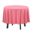 thumbnail image 1 of Vargottam Indoor/Outdoor Round Tablecloth 58 Inch Round Tablecloth Waterproof Patio Table Cloths, Spring/Summer Table Covers for Backyard Circular Table/BBQs/Picnic - Rose Pink, 1 of 1