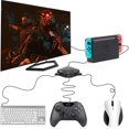 thumbnail image 2 of Mouse And Keyboard Converte, Usb Connection ,keyboard And Mouse Adapter For Ps4, Ps3, Xbox One, Xbox 360, Nintendo Switch Lite, 2 of 3