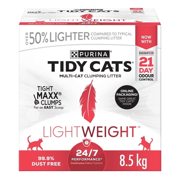 Purina Tidy Cats LightWeight 24/7 Performance, Litter 8.5 kg