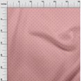 thumbnail image 3 of oneOone Viscose Jersey Pink Salmon Fabric Florals Craft Projects Decor Fabric Printed By The Yard 60 Inch Wide, 3 of 5