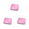 thumbnail image 1 of QualitChoice Home Hotel Felt Keys Tapes Phone Watch Storage Box Living Room Drawer Pens Remotes Jewellery Organizer Container Light Grey Pink 3PCS, 1 of 6