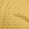 thumbnail image 1 of oneOone Cotton Flex Yellow Fabric Wine Glass Sewing Craft Projects Fabric Prints By Yard 40 Inch Wide, 1 of 5