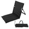 thumbnail image 2 of Outdoors Lounger Park Beach Chair Portable Folding Beach Lounge Chair For Adults With Adjustable Backrest, 2 of 8