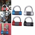 thumbnail image 3 of MYG Heavy-Duty 5-Digit Combination Padlock for Gym Lockers & Cabinets - Secure, 3 of 8