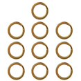 thumbnail image 5 of 10 Pcs Porte-Clés Plats en Métal 15mm à 32mm -, 15mm, 5 of 5
