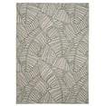 thumbnail image 1 of Tapis d'extérieur lavable Largo ivoire & vert 7 pi x 9 pi, 1 of 9
