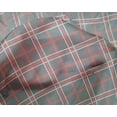 thumbnail image 4 of oneOone Silk Tabby Fabric Tartan Check Printed Fabric 1 Yard 42 Inch Wide, 4 of 4